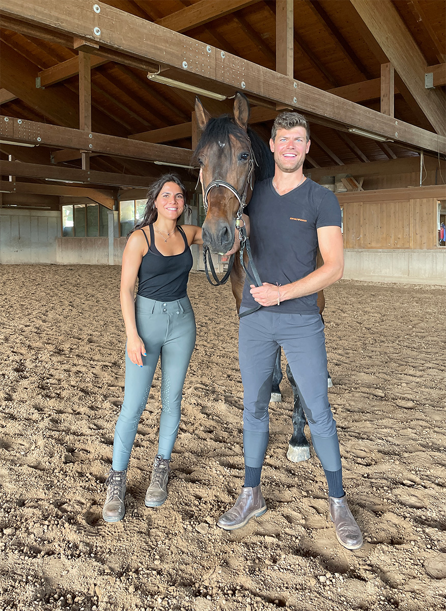 Sabrina e Renato titolari Spiritnova selle equitazione innovative