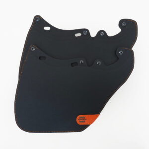 quartierini arancione in pelle e cuoio sella per cavallo prima spiritnova